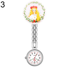 Load image into Gallery viewer, Waterproof Retro Mini Student Girl Hanging Watch Digital Quartz Clip Type FOB Nurse Doctor Watch Hanging Female lady's luminous