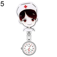 Load image into Gallery viewer, Waterproof Retro Mini Student Girl Hanging Watch Digital Quartz Clip Type FOB Nurse Doctor Watch Hanging Female lady's luminous
